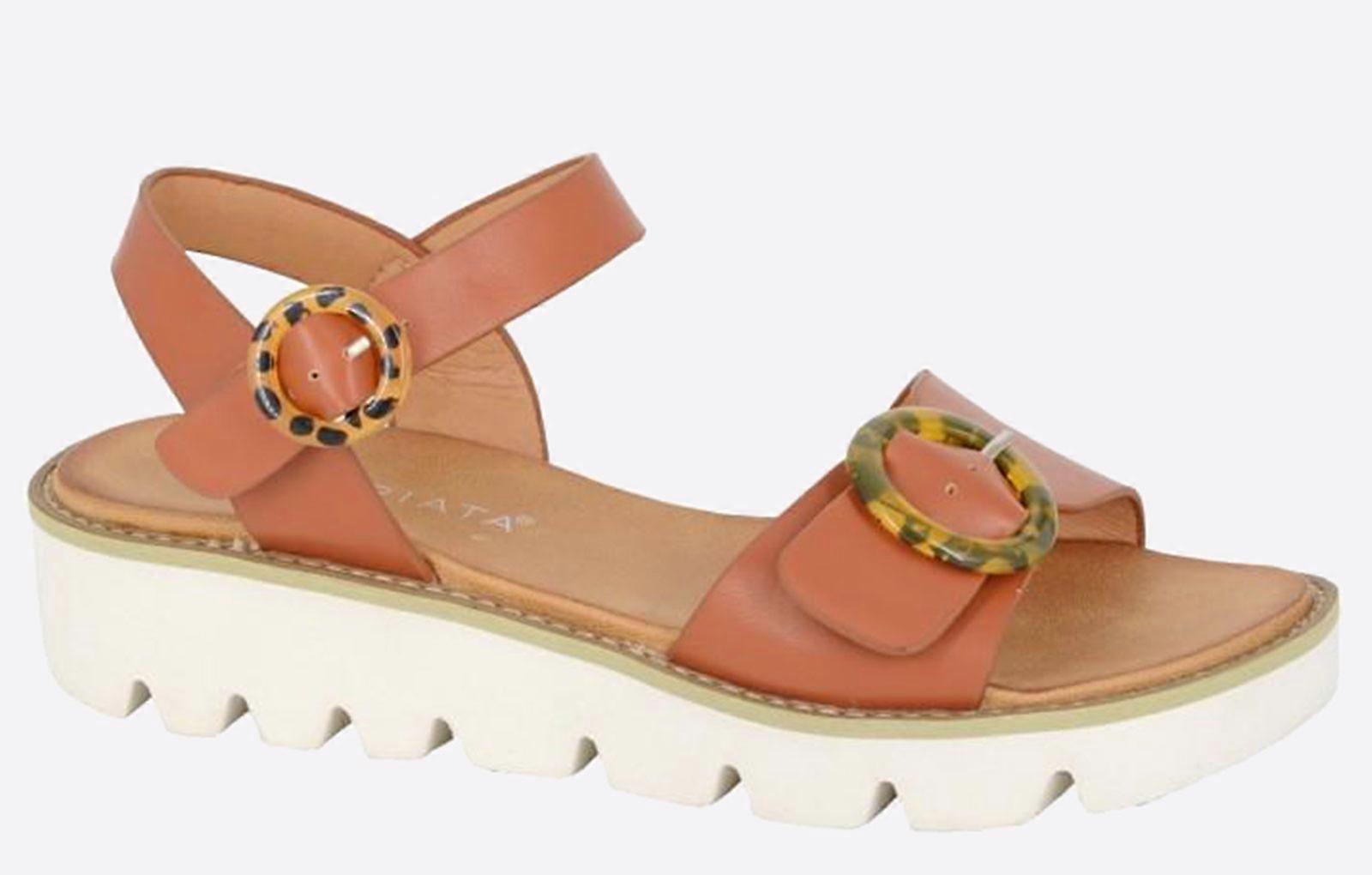 Cipriata Mimi Wedge Sandal Tan