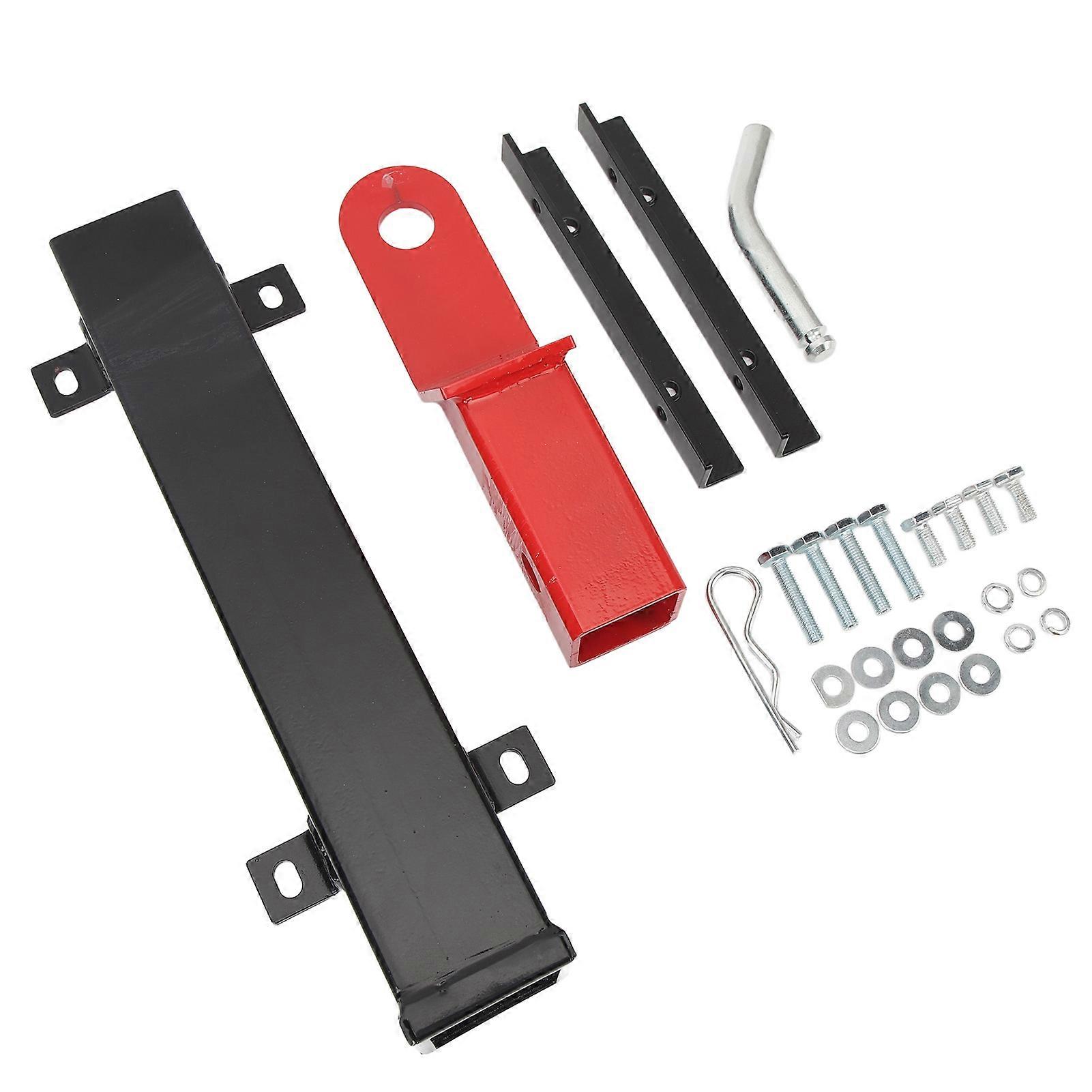 Gancio di traino per carrello da golf in acciaio da 10 5/8 a 11 pollici Sostituzione del kit di traino del paraurti del sedile posteriore per Club Car