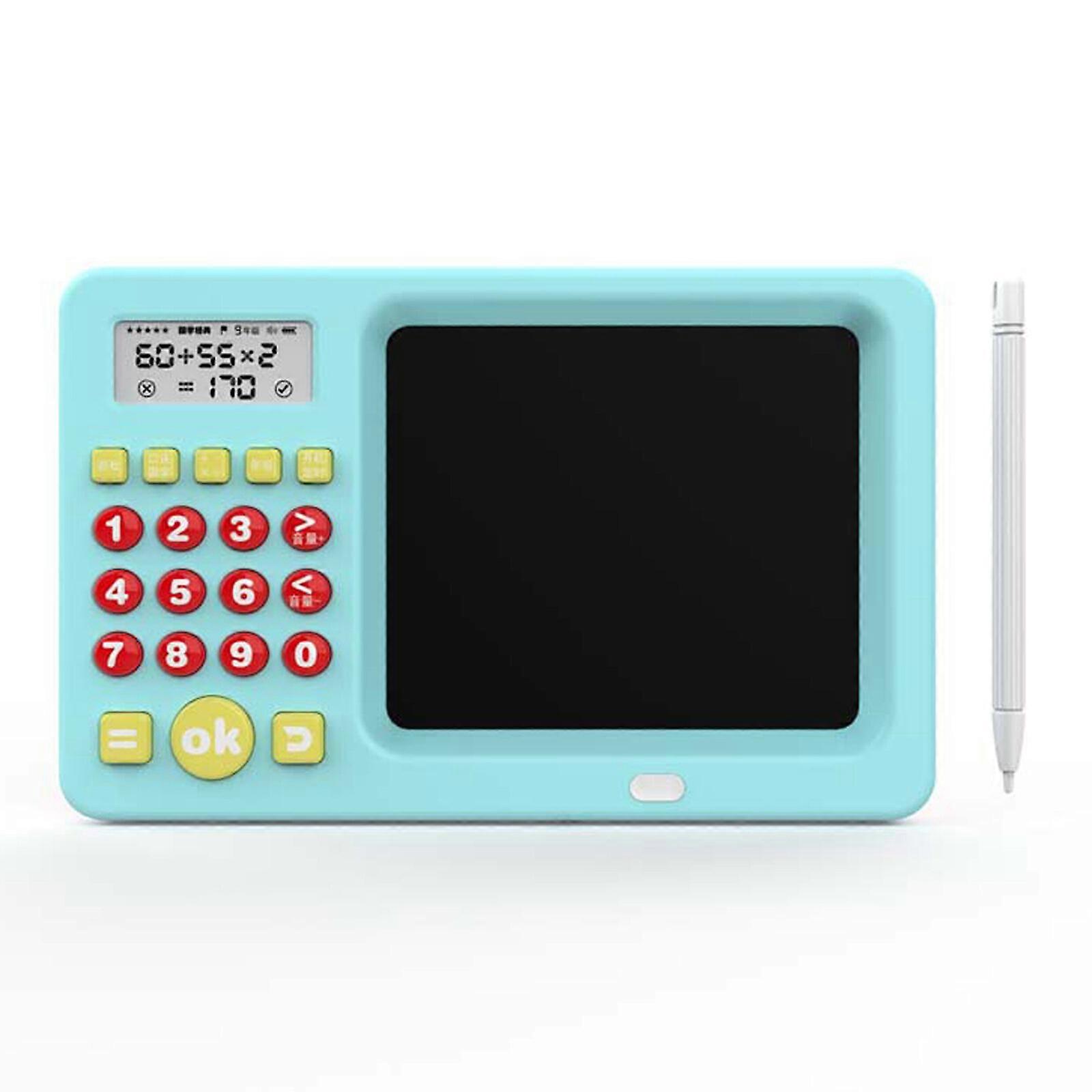 Educational Toy - 2 in 1 Math Learning & Writing Tablet - LCD Screen - Improve Numeracy & Writing Skills - Ideal Kids Gift