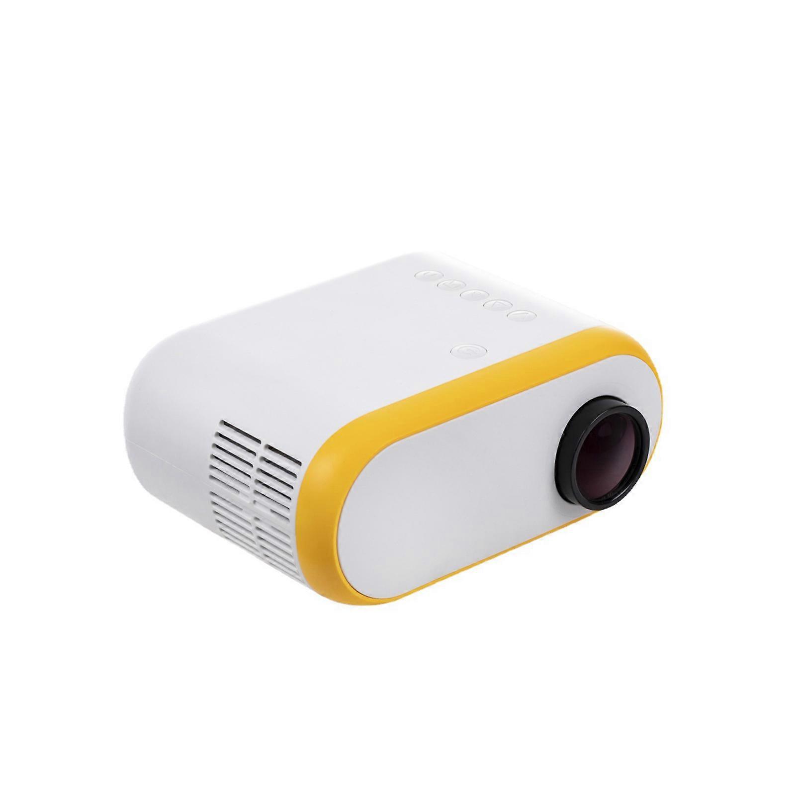 Home Office Mini Projector Clear Image Smooth Playing Projector Compatible with Speaker Computer