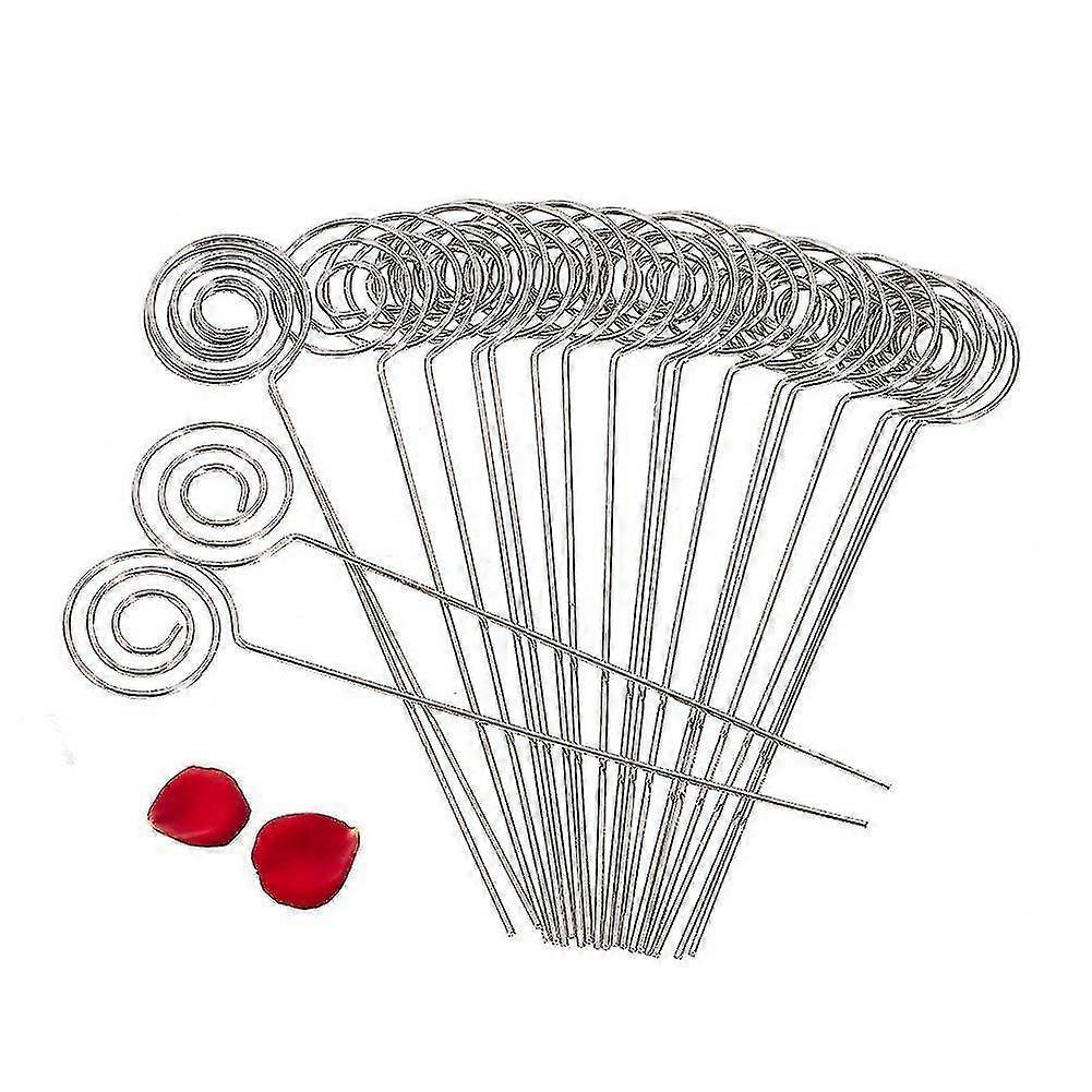 50 X Metal Wires H Memo Photo Picture Clip Bracket Diy Craft Home Off