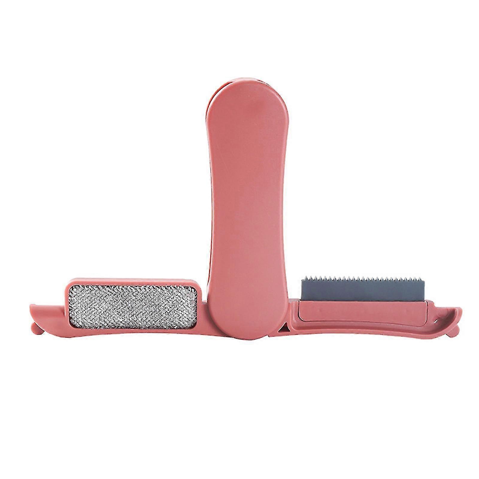 Multifunctional Portable Folding Bristles Double Brush Head Epilator
