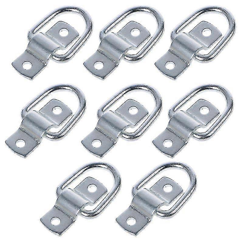 8pcs Tie Down D Ring Load Anchor Forged Lashing Ring Anchor Trailer With 9600 Pound Capacity