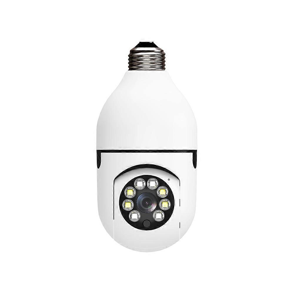 E27 Bec Wifi Camera PTZ 1080 HD infraroșu viziune nocturnă Two Way Talk Baby Monitor
