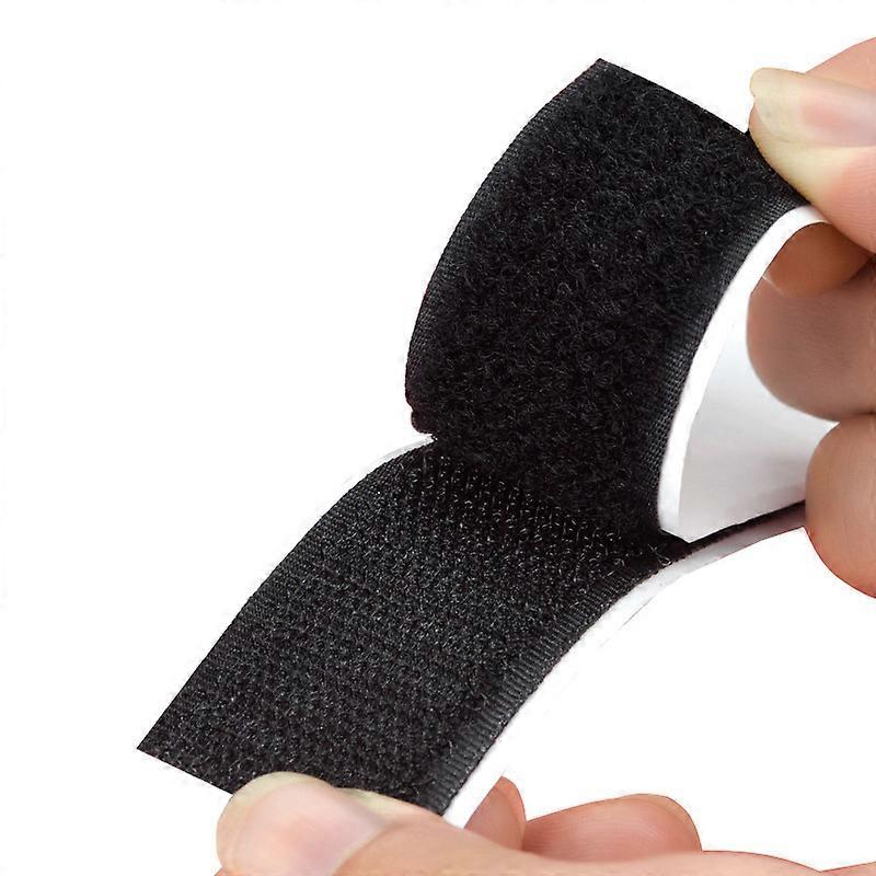 5m Self Adhesive Hook And Loop Tape, Extra Strong Double-sided Sticky Tape Back Fastening Tape