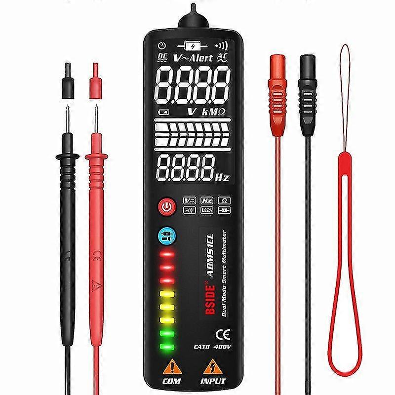 Digital Clamp Meter Wireless Clamp Meter Multimeter Clamp Meter 6000 Count Tool Bluetooth Transmit Data Lcd Backlight Measuring Tool