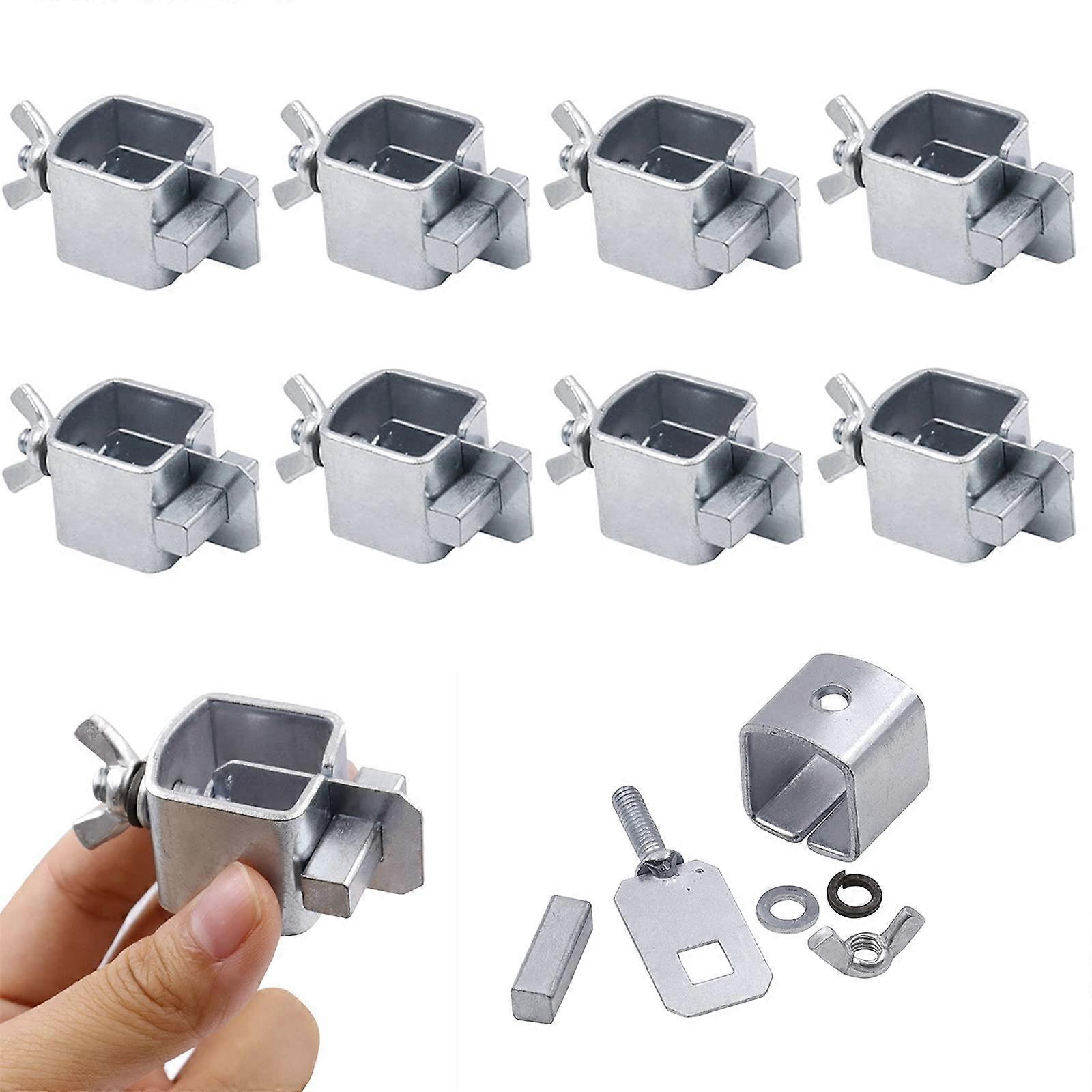 thumbnail image 2 of Swpeet 8Pcs Zinc-Plated Steel Butt Welding Clamps - Auto Body Panel Clamps For Repair & Fabrication 2 of 12