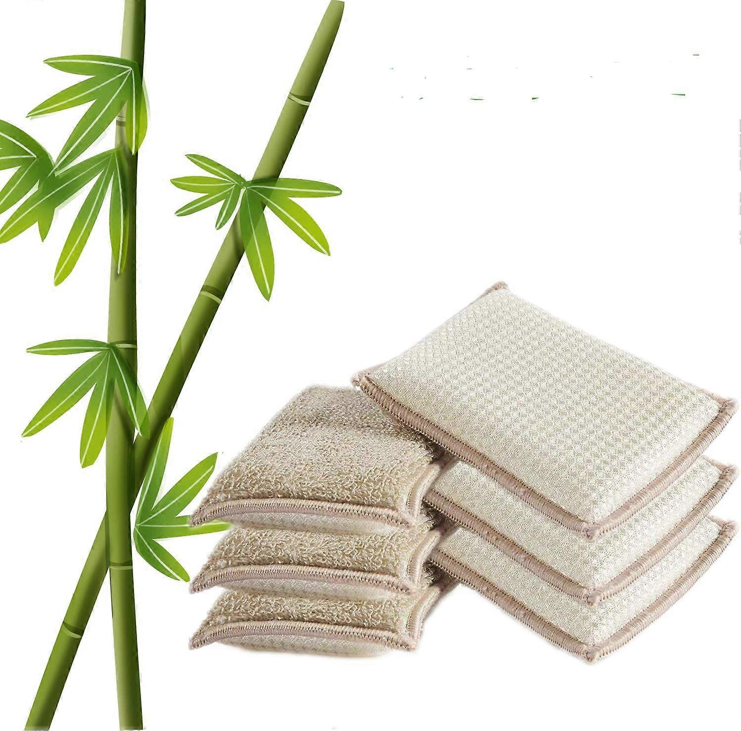 6 Pcs Natural Cleaning Sponges