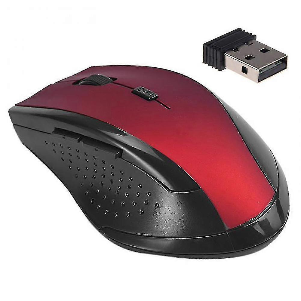 3200DPI Wireless Mouse Quick Response 6 Keys 2.4GHz PC Computer Laptop Optical Gaming Mouse-Yvan