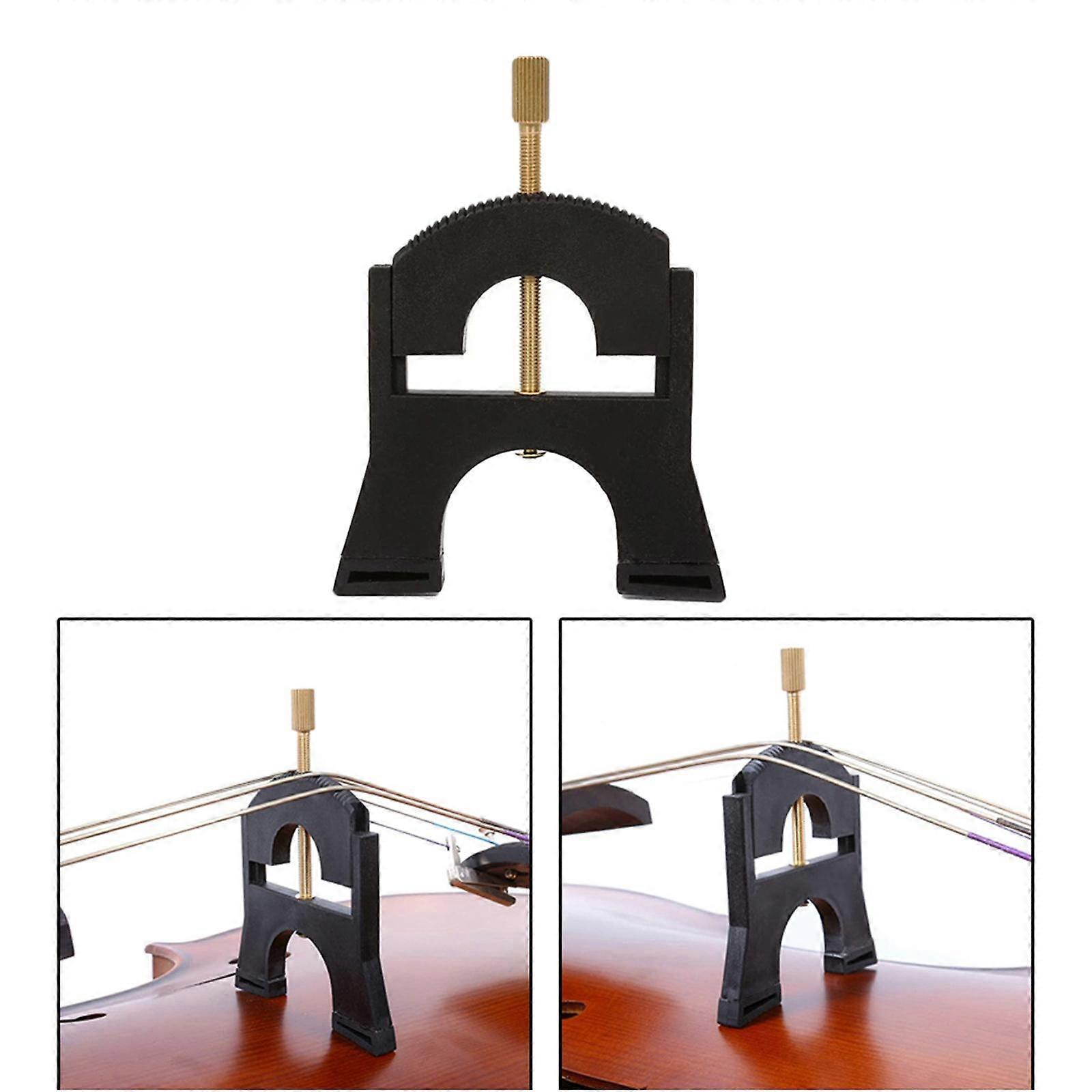 1Pc 4/4 Full Size Cello Bridge Parts Adjustable