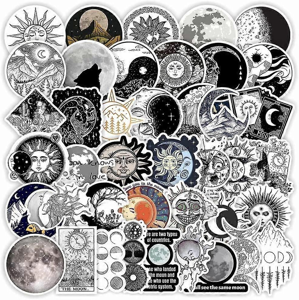 Stickers - Goth Style - 50 Pcs