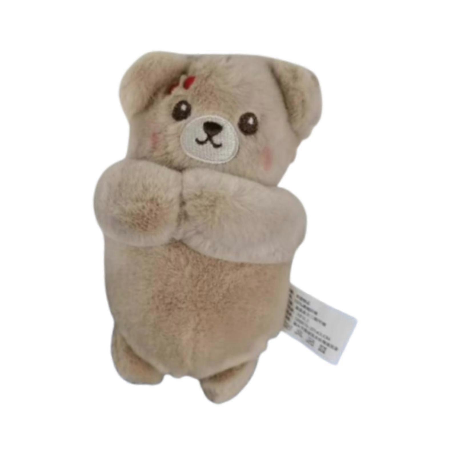 Wiper Shift Handle Cartoon Animal Plush Doll Cute Multipurpose Length 15.5cm Little Bear