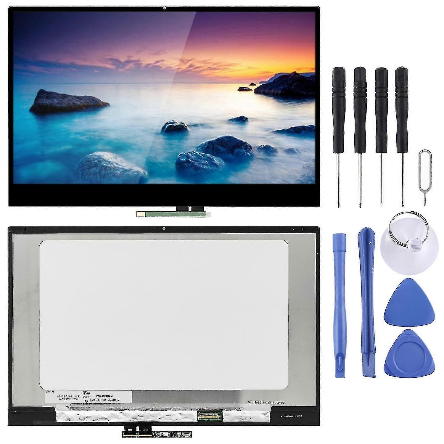 Fhd Lcd Screen With Frame For Lenovo Ideapad C340-14iwl