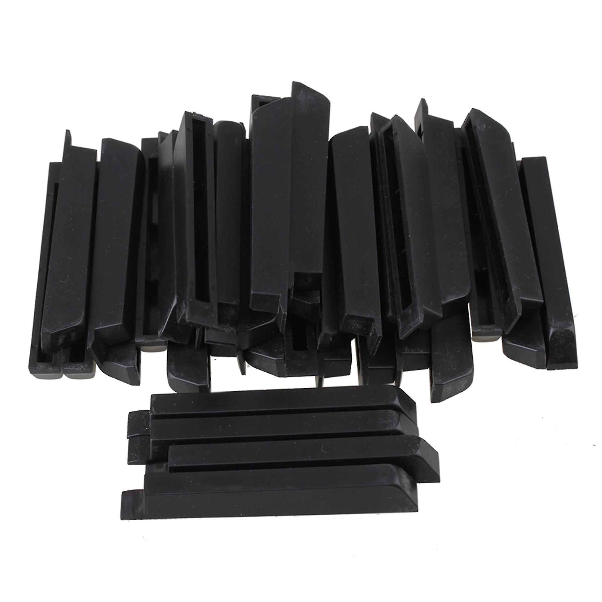 Pianos 36pcs Black Pvc Piano Keyboard Key Top Sharp S Parts For Piano Replacement Repair Ppm-2752