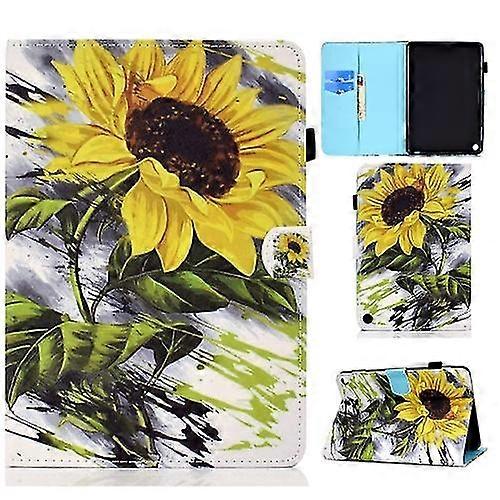 Painted Pattern Tpu Horizontal Flip Leather Protective Case For Kindle Fire Hd 8 2020 Zekai