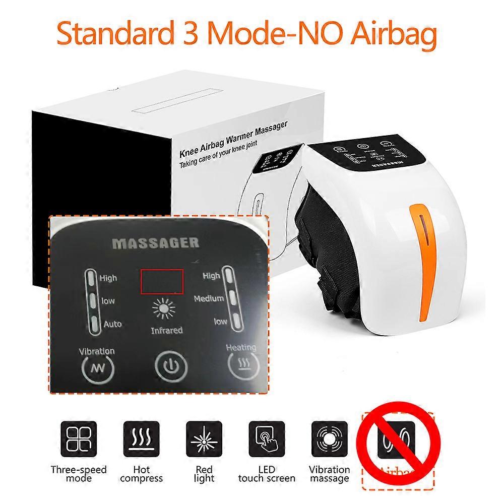 Smart Heating Knee Massager Air Pressure Massage Infrared Laser Physiotherapy Joint Pressotherapy Hot Compress Knee Pain Relief