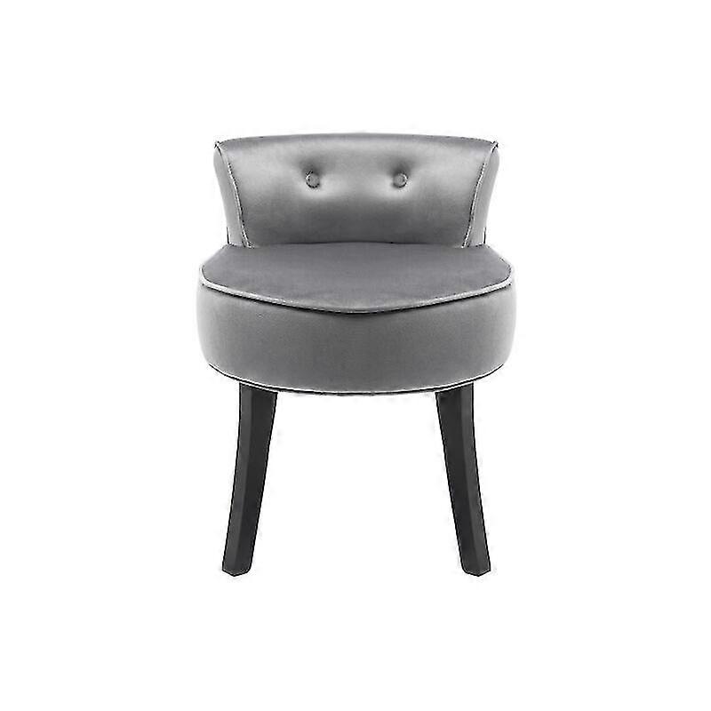 Toad Armchair In Gray Velvet