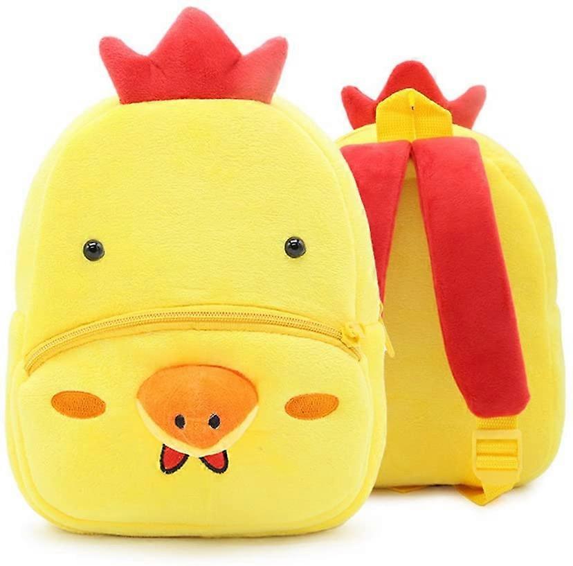 Rooster Children Preschool Plush Backpack