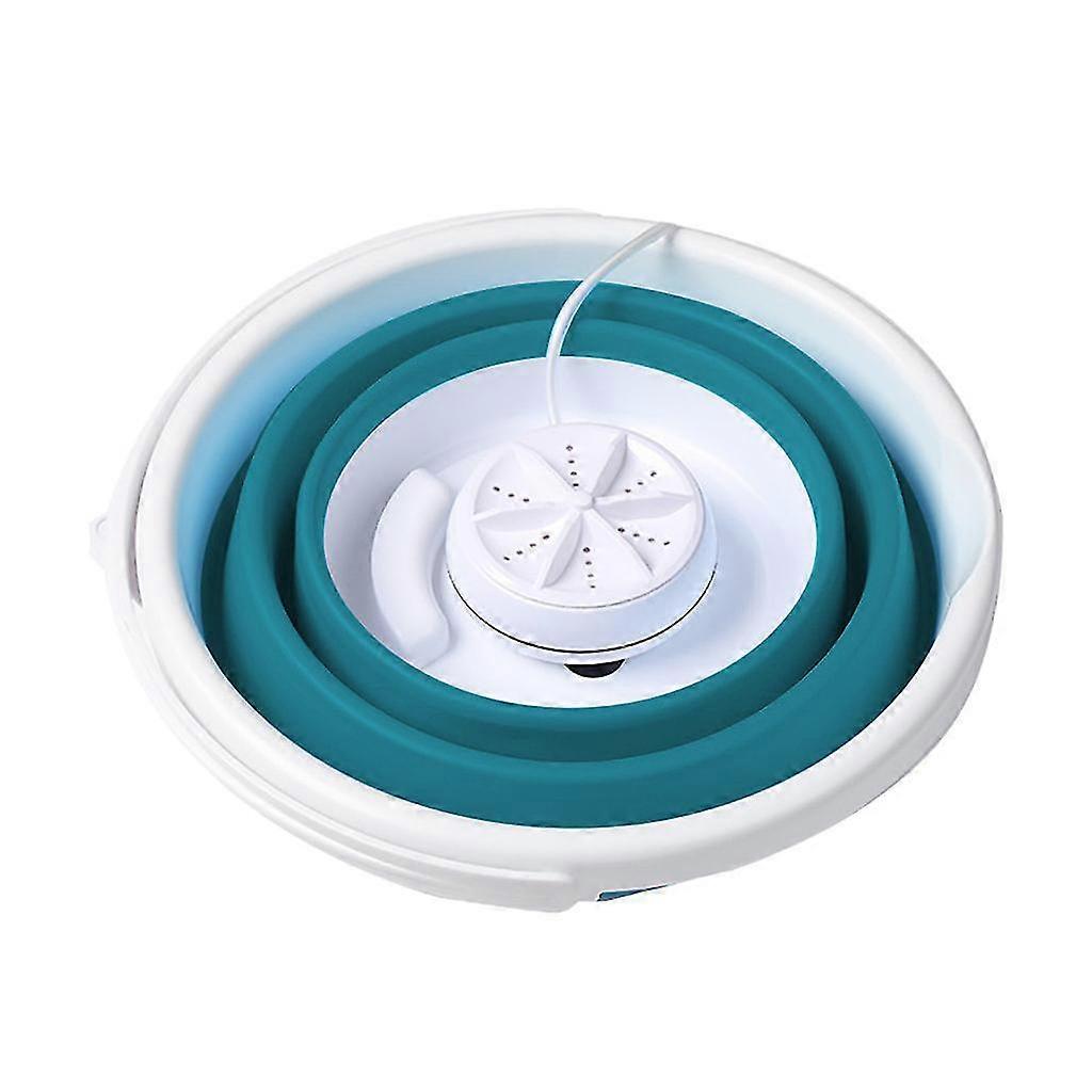 Mini machine à laver portable Turbo avec laveuse à linge pliable alimentée par USB