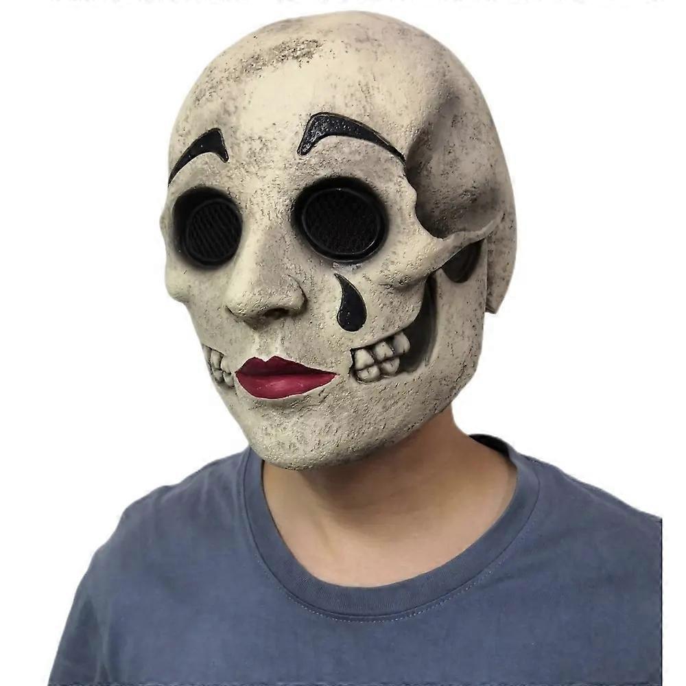 ハロウィーンパーティーリアルな小道具は、映画ヴェネツィアの呪いホラーマスクラテックスフルヘッドマスクコスプレマスクギフトを供給します