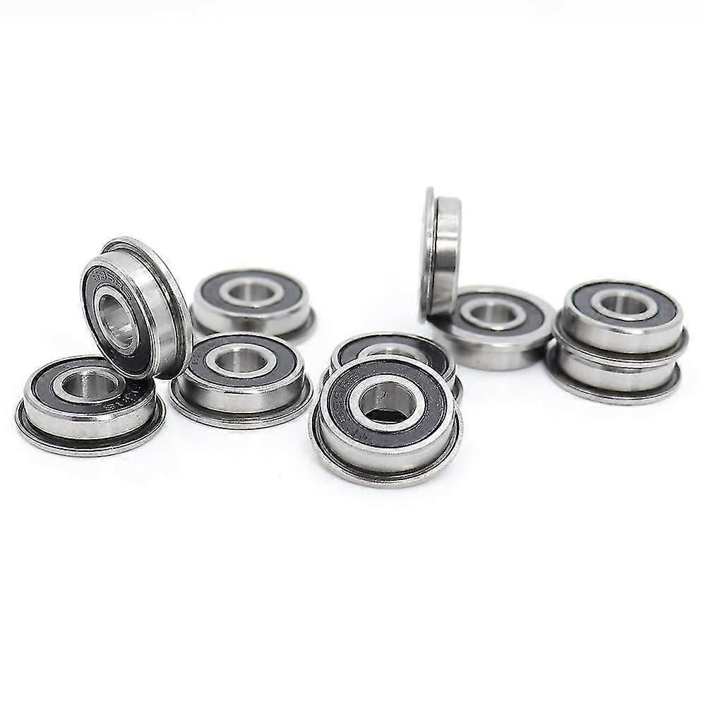 10pcs F695-2rs φλαντζωτά μικροσκοπικά βαθιά ρουλεμάν αυλακιού για Voron 2/3 3d - 5x13x4mm