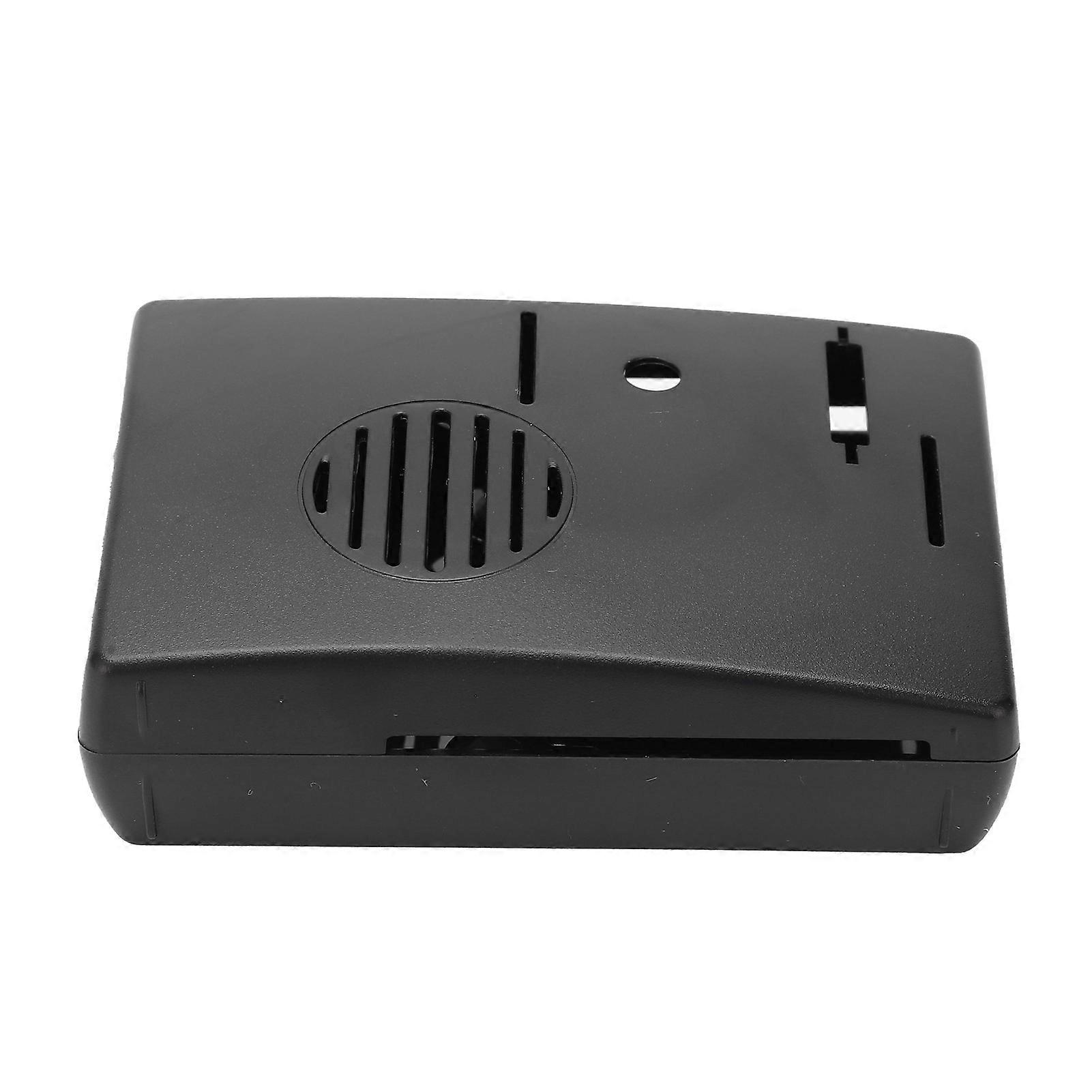 Raspberry Pi 3B 3B+ Shell ABS Case with Installable Heat Sink Fan Black