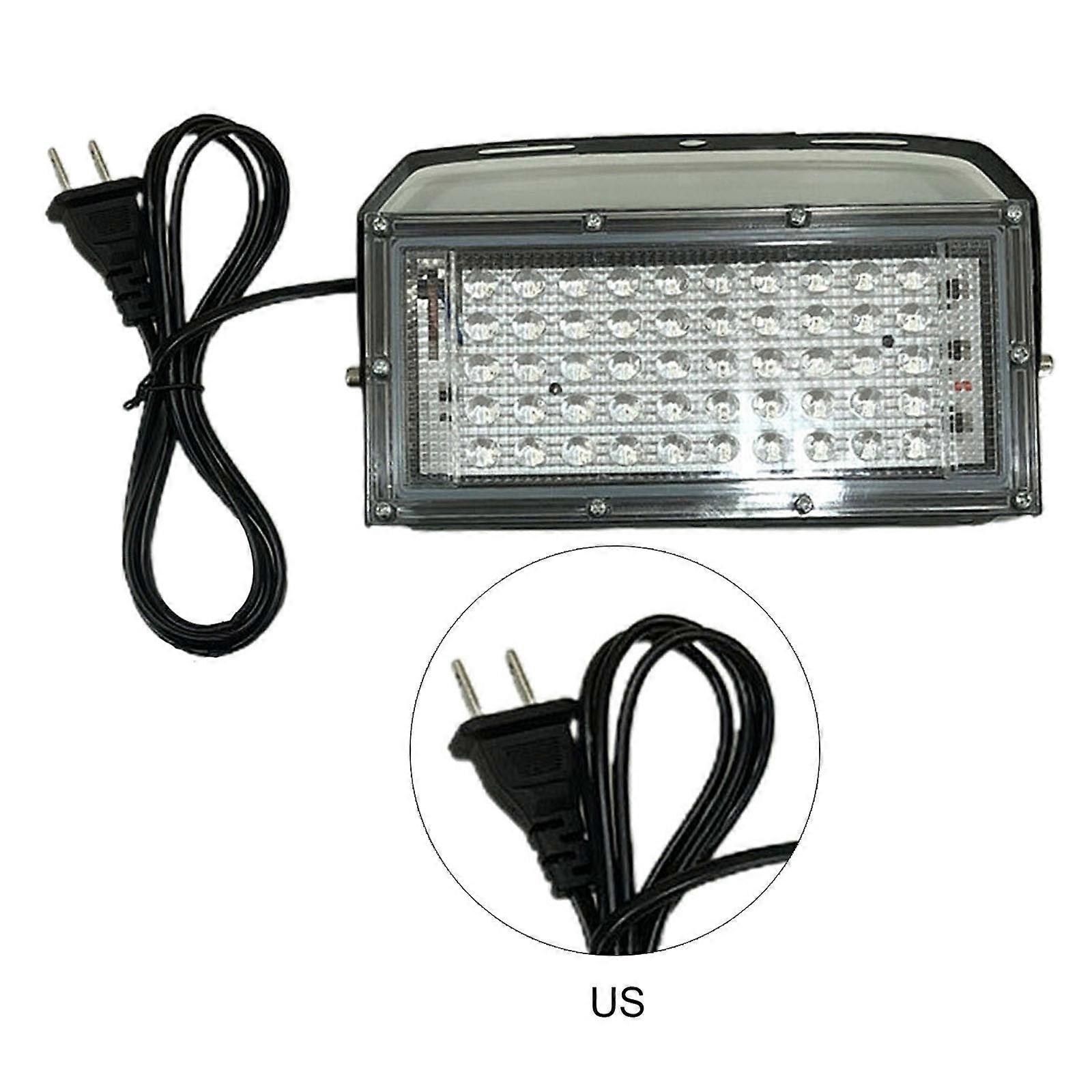 LED UV Black Light Blacklight Flood Light with Plug compatible Printing Spraying US 110V
