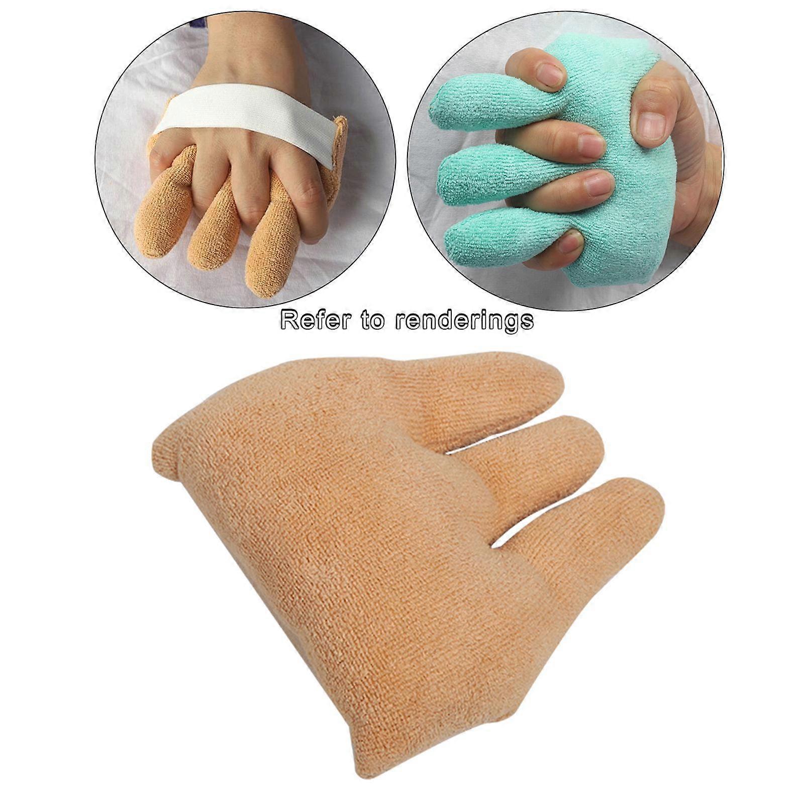 2Pcs Fingers Separation Cushion Breathable Easy Dry Absorpt Flexible Elders