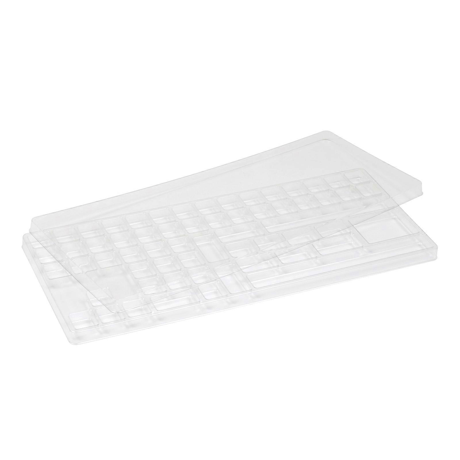 Multi-layer Plastic Keycaps Storage Box Cover Dustproof Storage Containers