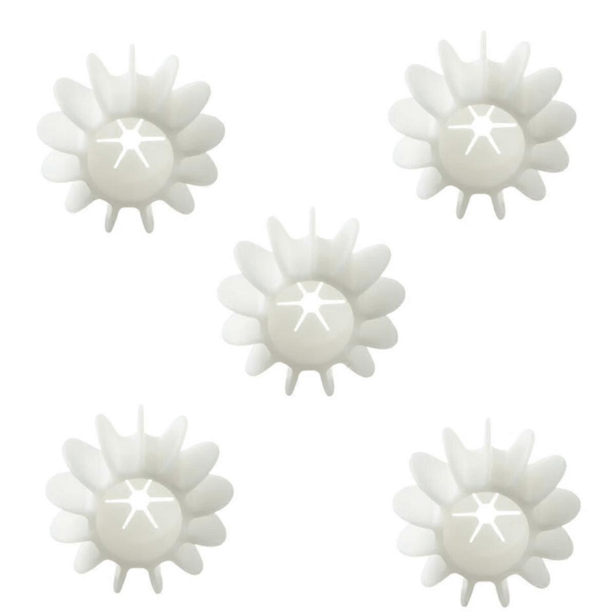 Silicone Laundry Ball Clothes Decontamination and Anti-Knot Cleaning Tool Reusable Laundry Ball White