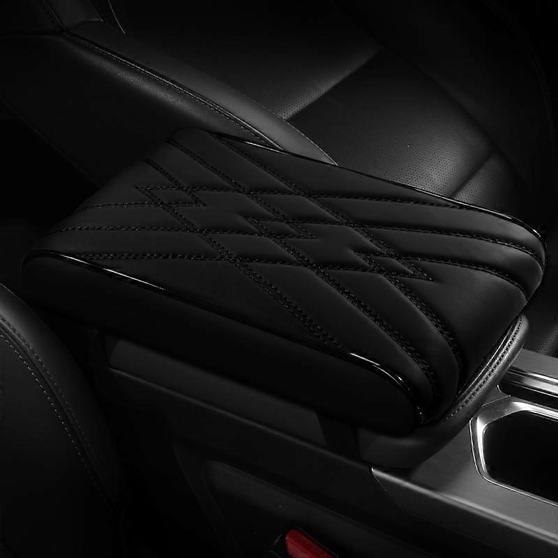 Nappa Leather Center Console Armrest Box Mat Pad Cover for Cadillac Ats-L CT4 CT5 CT6 XT4 XT5 XT6 XTS Car Accessories