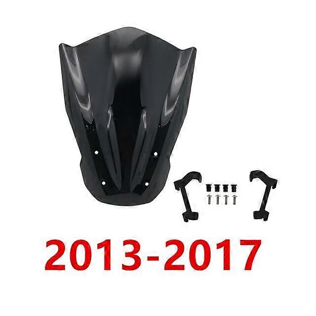 Back Protectors Motorcycle Windshield With Mounting Bracket Wind Deflectors Windscreen For Yamaha MT07 MT FZ 07 2013 2014 2015 2016 2017 FZ-07