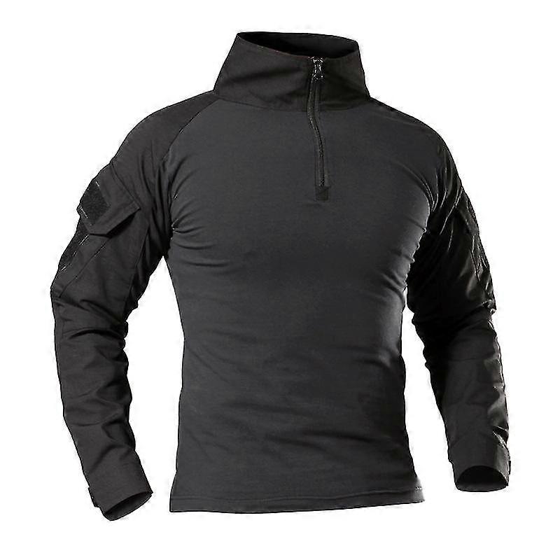 Herren Tactical Military Langarmshirt