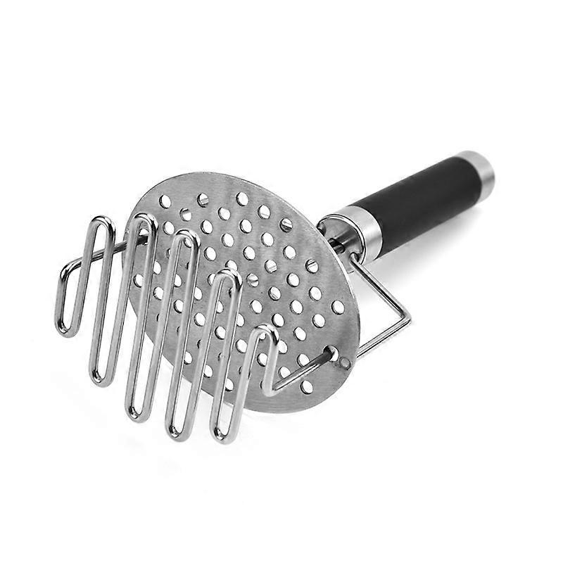 Potato Masher, Stainless Steel Potato Masher, Dual Function Design, Kitchen Tool for Smooth Mashed Potatoes, Citrus Vegetables