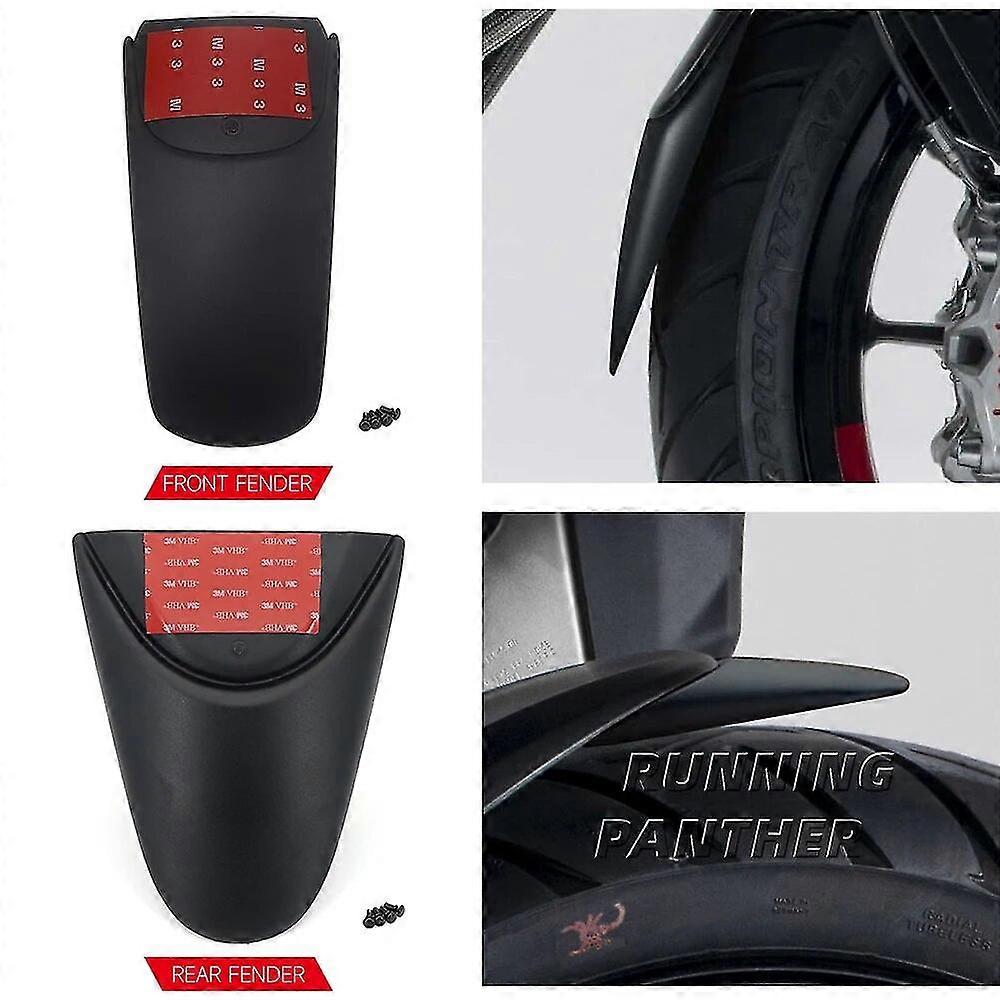 New Motorcycle Front Rear Wheel Hugger Extension Mudguard Extender Fender Splash Guard For Ducati Multistrada V4 S V4s 2021 2022
