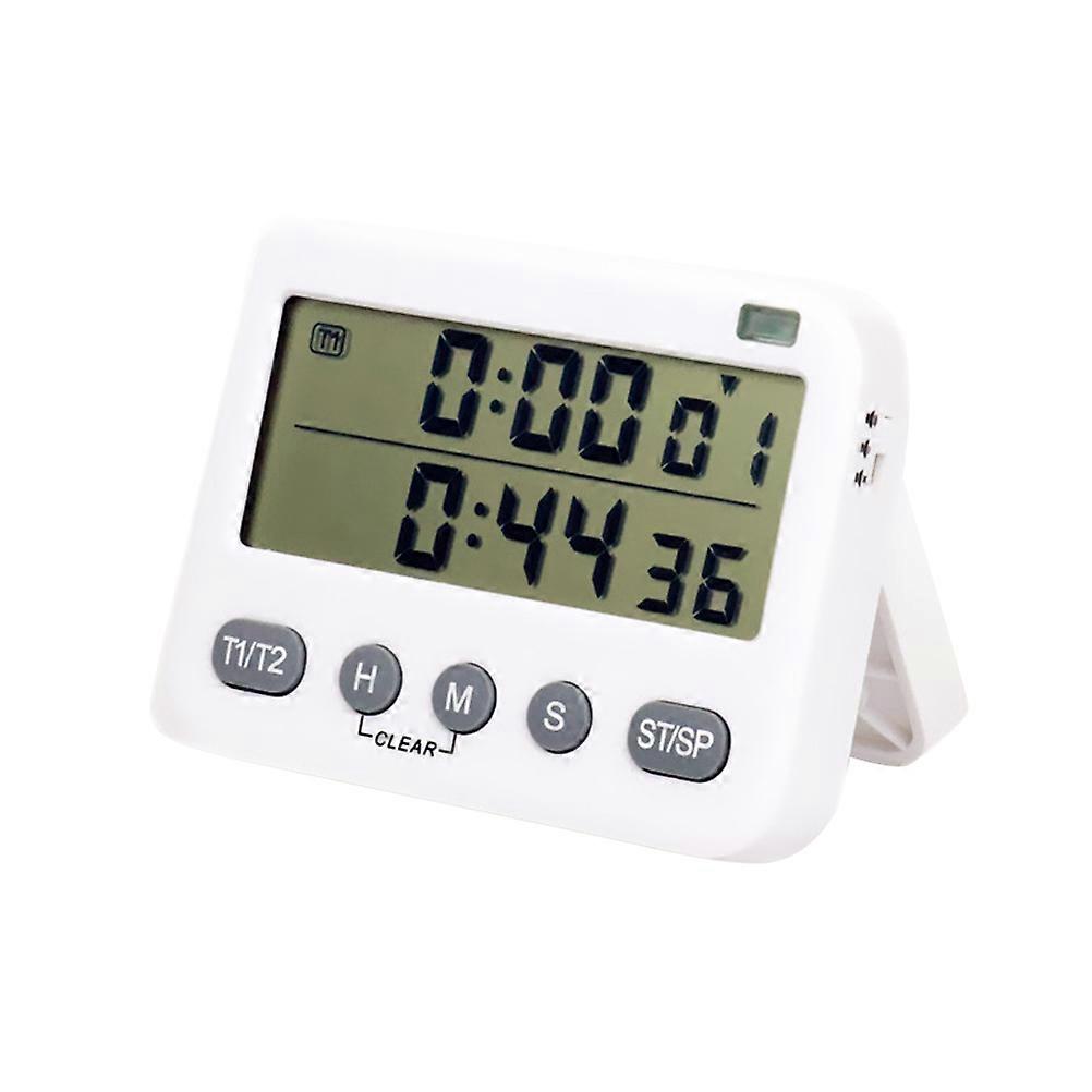 Digital Clocks Double Screen Clock Lab Timing Device Kitchen Alarm Timer Digital Kitchen Timer Digital Timers
