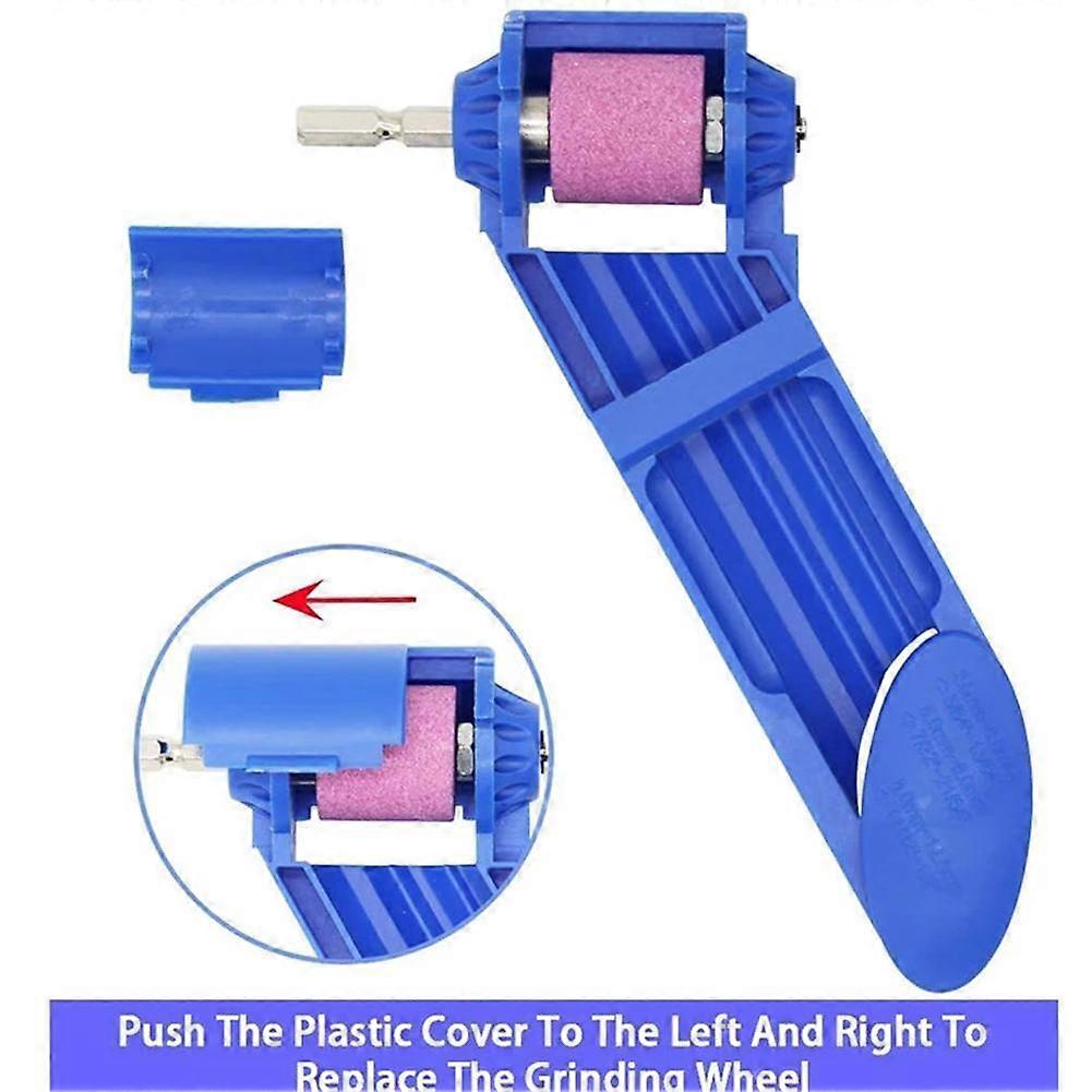 Portable Drill Bit Sharpener 1 Set Corundum Sharpener Twist Drill Bits Tool Home Hardware Tools