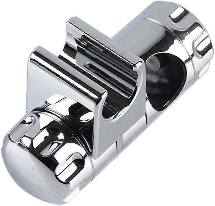 Supporto per soffione, 1 supporto per soffione doccia in ABS cromato regolabile (25 mm)