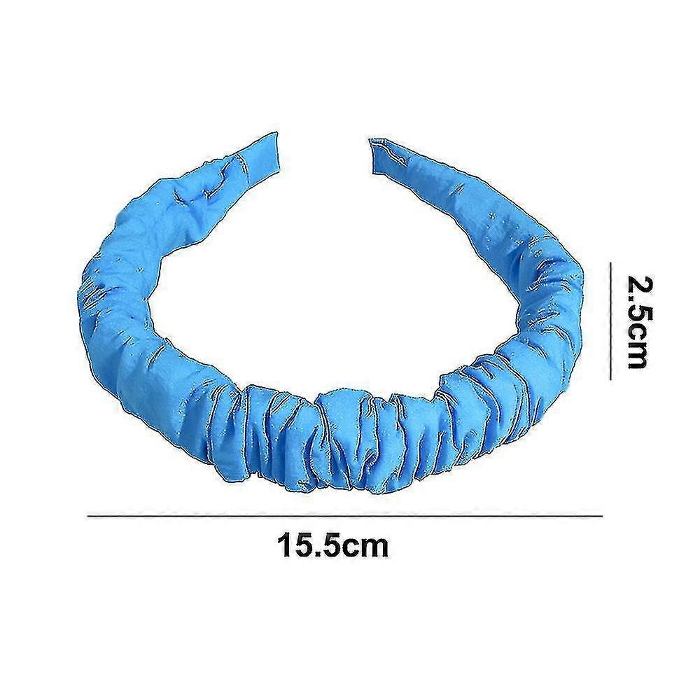 Algodão Headband Primavera Candy Color Headband Wild Solid Color Hairpin simples (cor: style3)