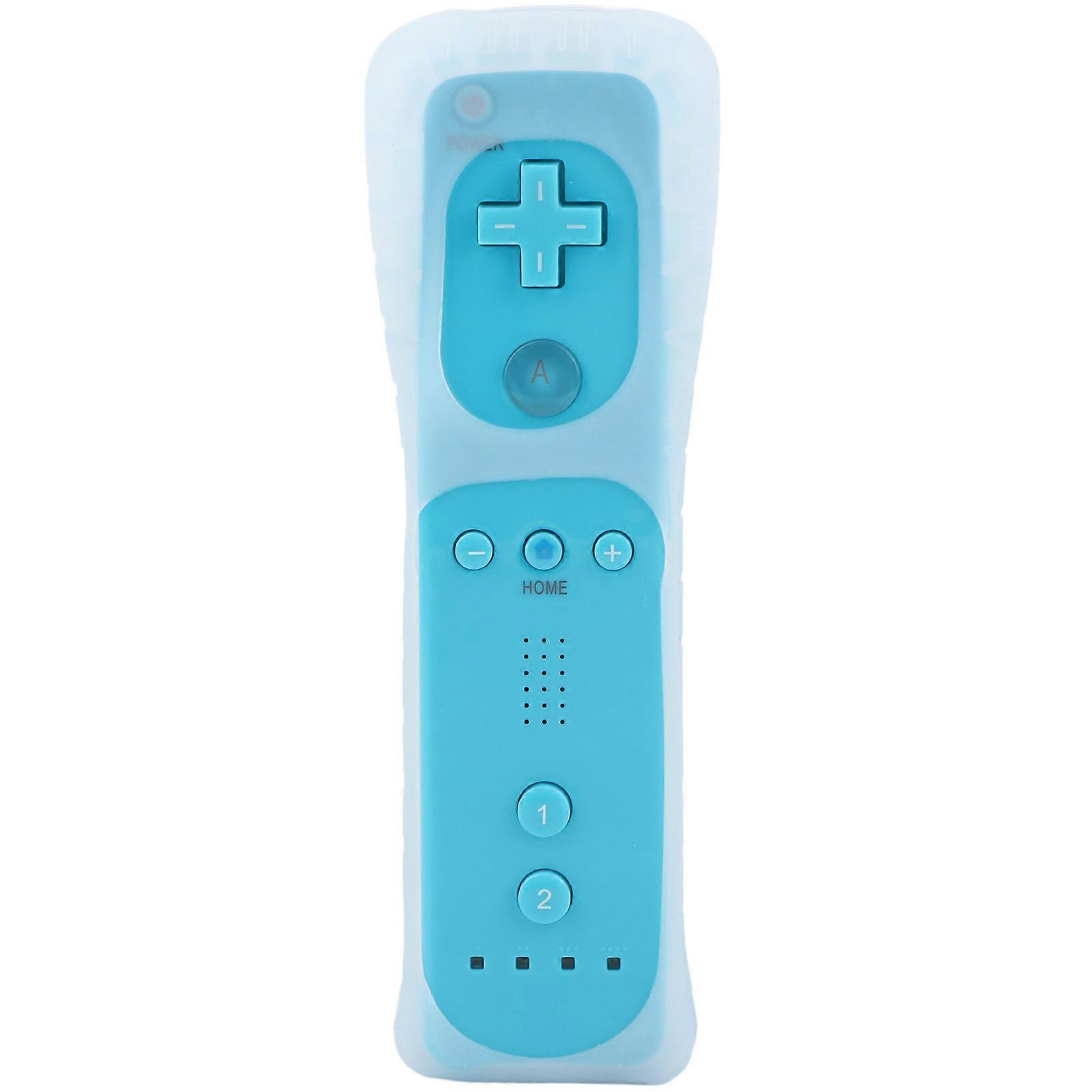 Game Handle Controller Gamepad with Analog Joystick For WiiU/Wii Console (Blue)
