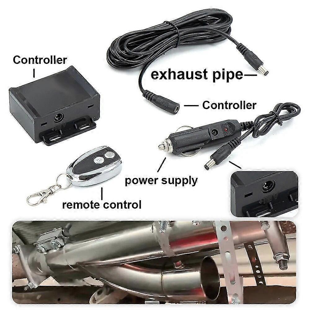 Universal 12V Electronic Remote Control for Engine Exhaust Reduction or Switch Button for Engine Exhaust Reduction~13866