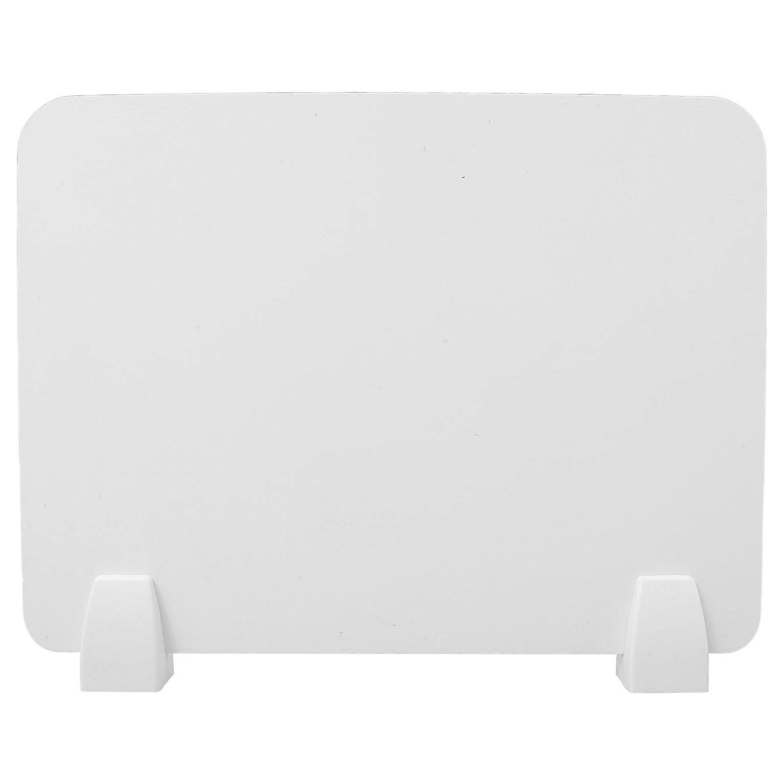 1 Set Shield Barrier Desk Partition Screen Desk Divider Board Countertop Students Sneeze Guard