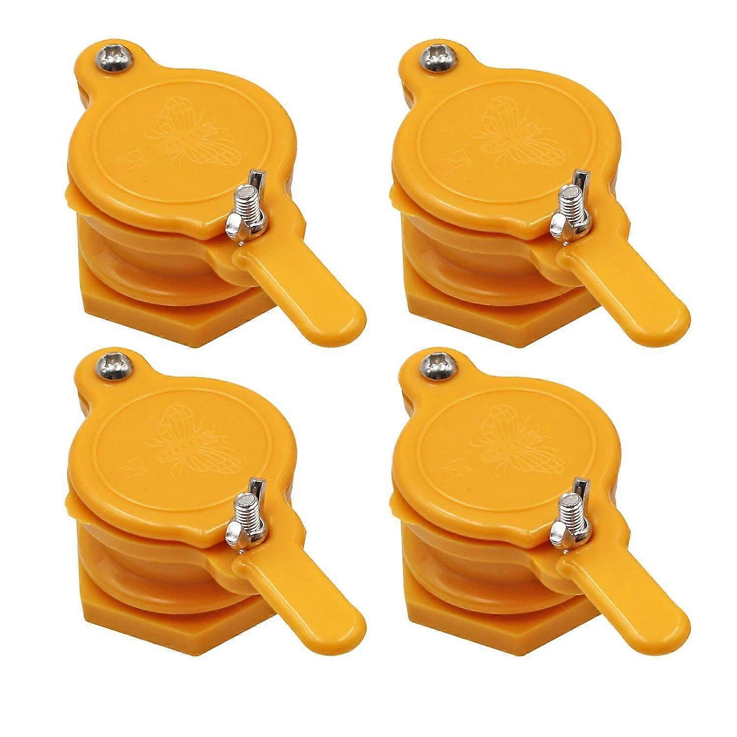 4PCS Nylon Honey Valve Honey Extractor Tap Beehive Honey Tap for Beekeeper Beekeeping Equipment Tool