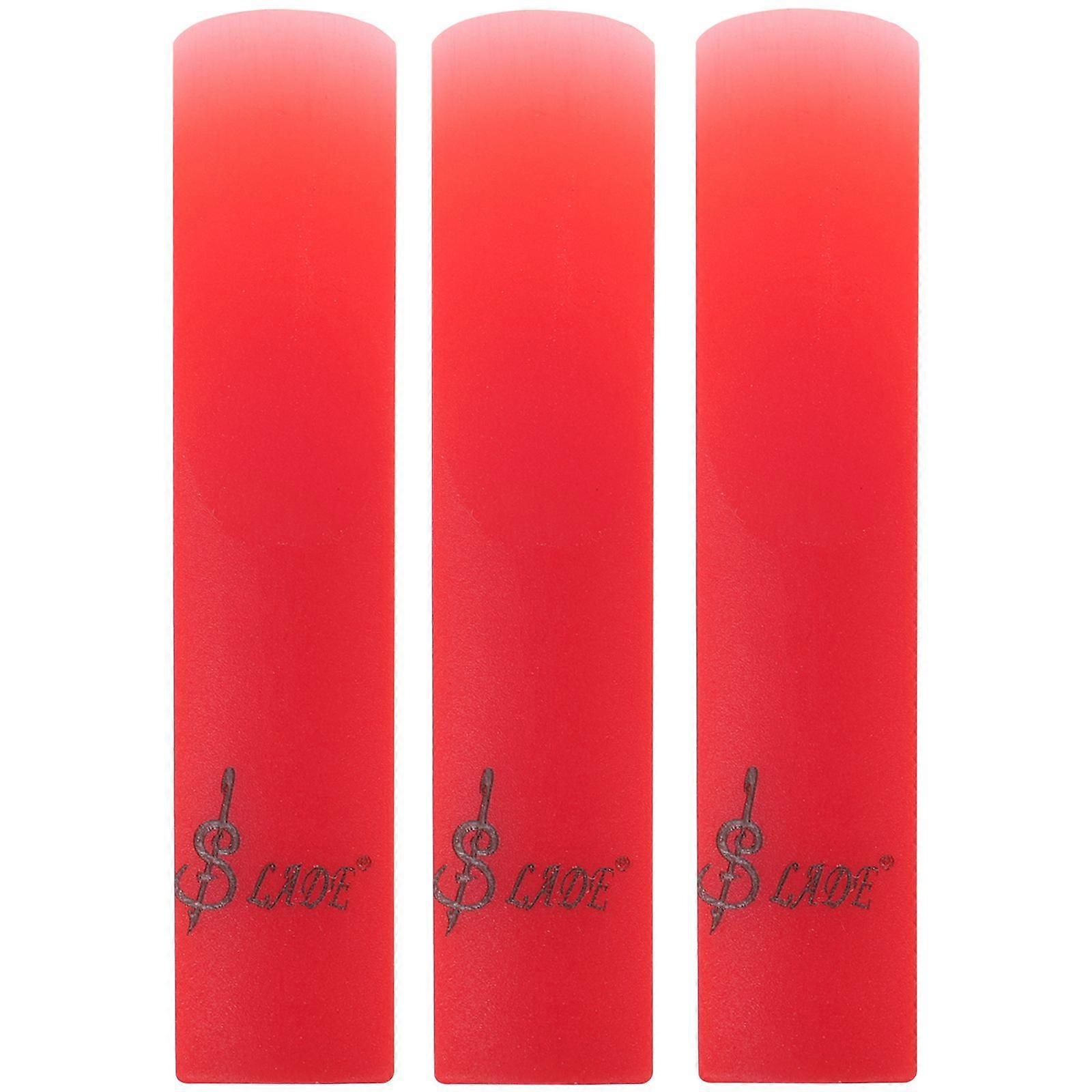 3pcs Clarinette Anches Clarinette Accessoires Clarinette Résine Clarinette Anches Remplacement