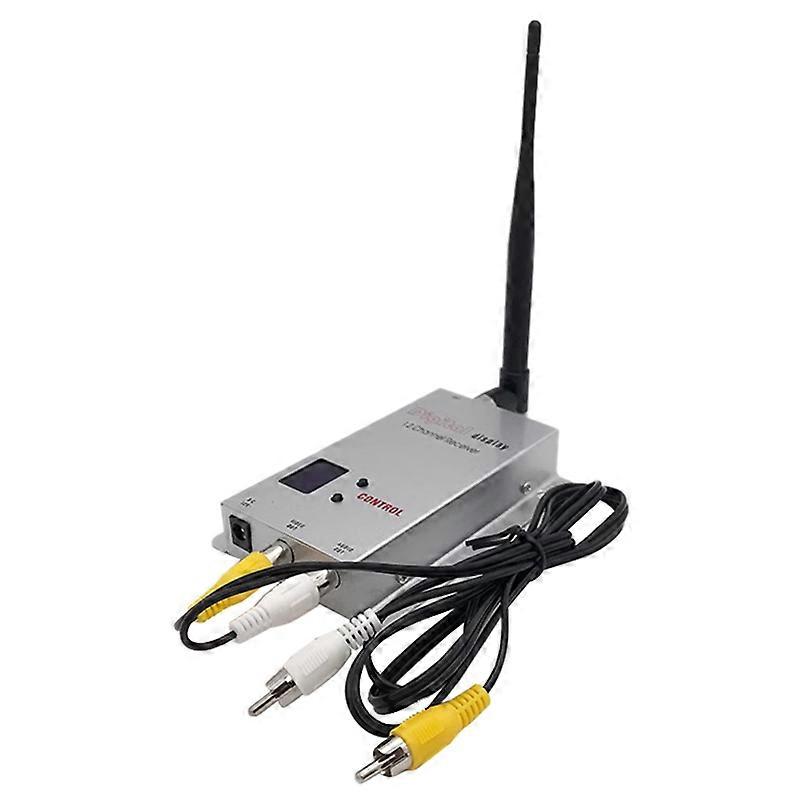 5000MW 5W Miniature FPV Video Sender 1.2G 1200Mhz Audio Video Wireless Receiver 30Km LOS Long Dista
