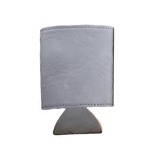 Burkhylsa i konstläder för öl läskburkar Isolerat lock för kalla drycker Lätt att rengöra bära