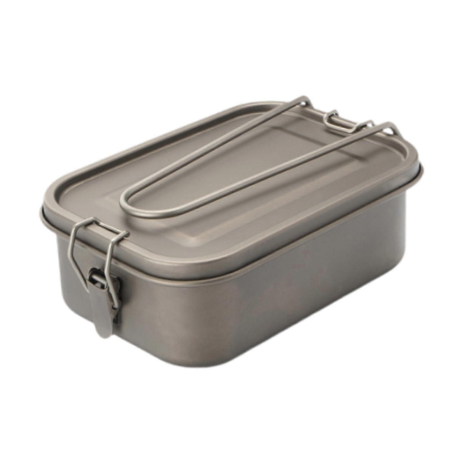 Lunchbox 700 ml mit Deckel Snack Box Picknickbox für Küche Reisen Wandern