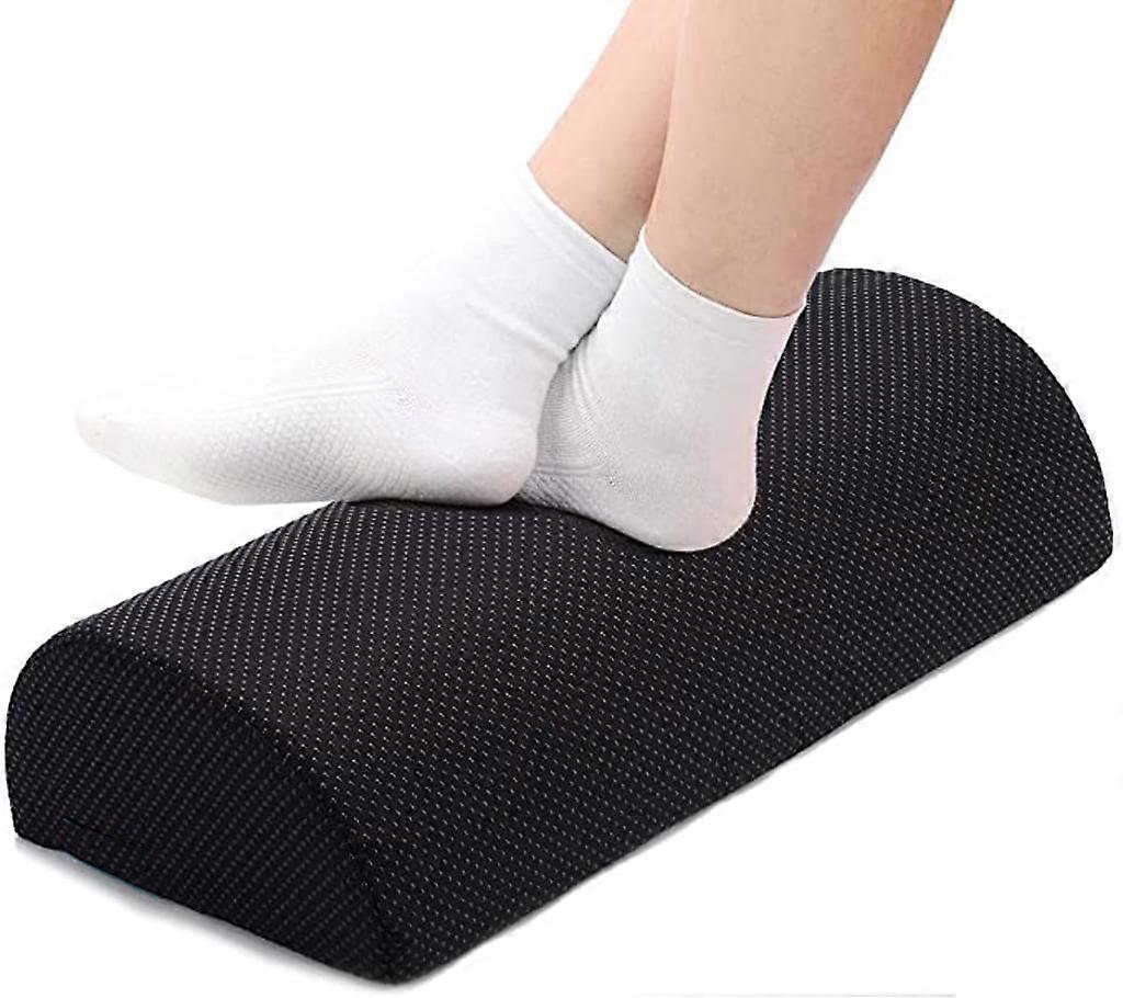 Foot Rest Massage Stool, Ergonomic Design Memory Foam