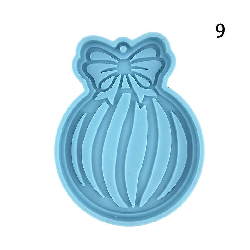 Silicone Moulds Christmas Ball Keychain Resin Crafts Silicone Mold Epoxy Mold