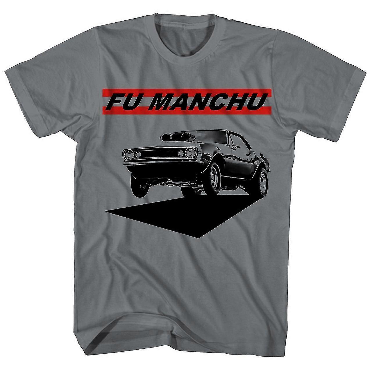 פו מנצ'ו חולצת טריקו שריר מכונית פו מנצ'ו חולצה